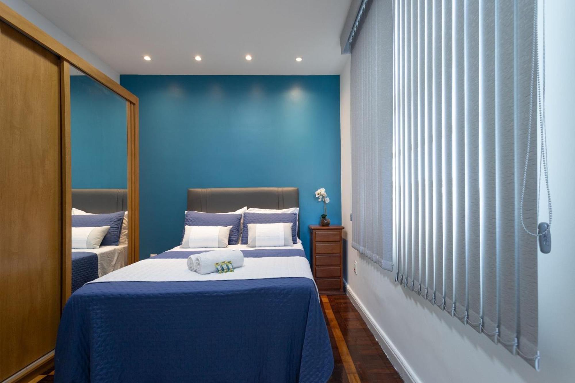Em Copacabana Com Varanda 2 Quartos Apartamento *