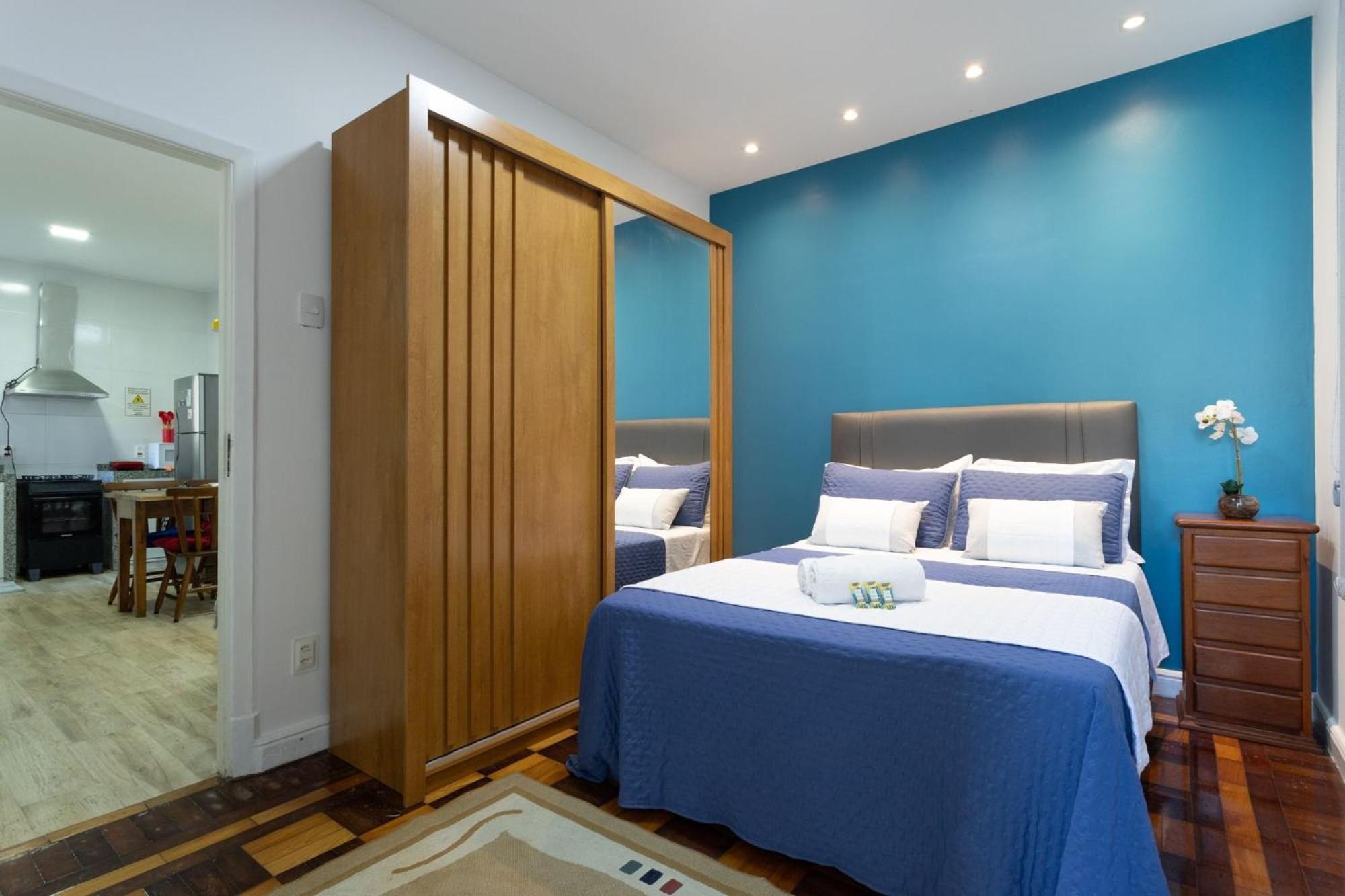 Apartment Em Copacabana Com Varanda 2 Quartos Rio de Janeiro